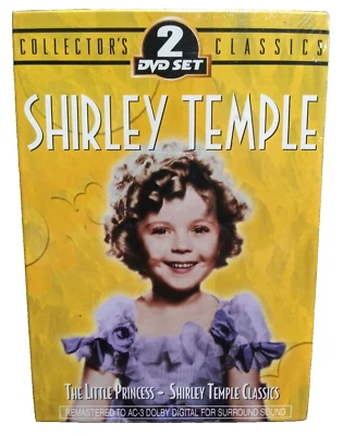 Shirley Temple 2- Movie Set - Classics & The Little Princess New & Sealed Sleeve - Image 1 of 4