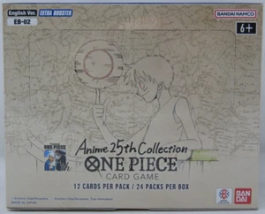 One Piece TCG EB-02 Anime 25° Collezione Booster Box Inglese Sigillato - Foto 1 di 3