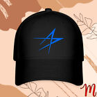 New Lockheed Martin Symbol Logo Black/White Hat Baseball Cap Size S/M-L/XL