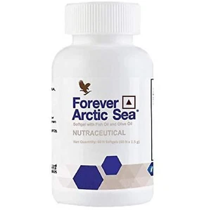 FOREVER ARCTIC SEA (60 cápsulas blandas) para reducir el colesterol HALAL Exp. 2027 - Imagen 1 de 4