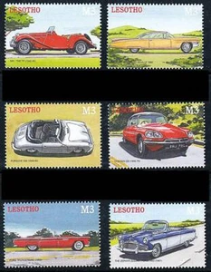 Lesotho 2000 Automobili Nuovo senza Linguella Auto: Citroen, Porsche - Foto 1 di 1