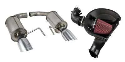 2015-2017 Mustang GT 5.0L V8 Roush Cold Air Intake & Axle Back Exhaust System - Imagem 1 de 4