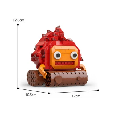 Calcifer Building Block Toys Howl‘s Moving Castle 252 Pieces Toy Christmas gift - Image 1 of 4