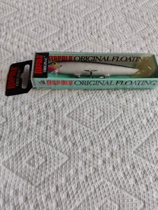 RAPALA ORIGINAL F 11 Silver Floating 4 3/8" 3/16oz - Picture 1 of 4
