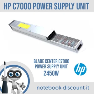 HP Blade Center C7000 Power Supply Unit 2450W PSU 488603-001 500242-001 TESTED - Imagen 1 de 4