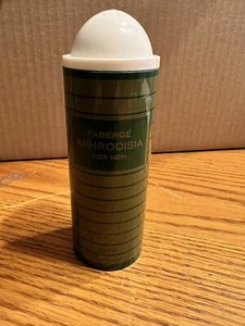 Vintage Faberge Aphrodisia Men’s Talcum 4 Oz. NOS - Picture 1 of 3