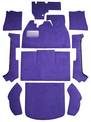 Volkswagen Beetle 1950-1973 convertible se adapta a alfombra de repuesto delantera inclinada Foto 1 de 3