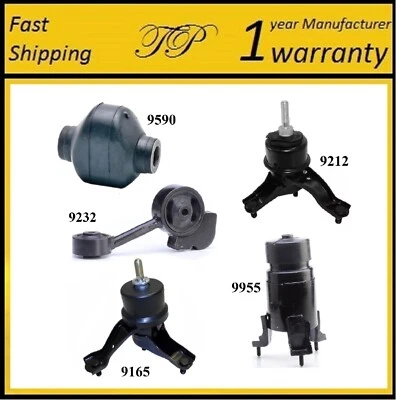 5 piezas montaje de motor y transmisión para Lexus RX400h 2006-2008 3,3 L (FHEV) Foto 1 de 4