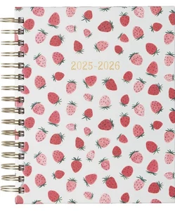 2026 Planners, Eccolo Spiral Agenda Planner, Weekly & Monthly Pages, 18 Months - Picture 1 of 7