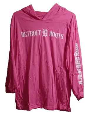 Camisa con capucha 2022 Detroit Tigers Pink Out The Park Cancer Awareness SGA - Sudadera con capucha Foto 1 de 2