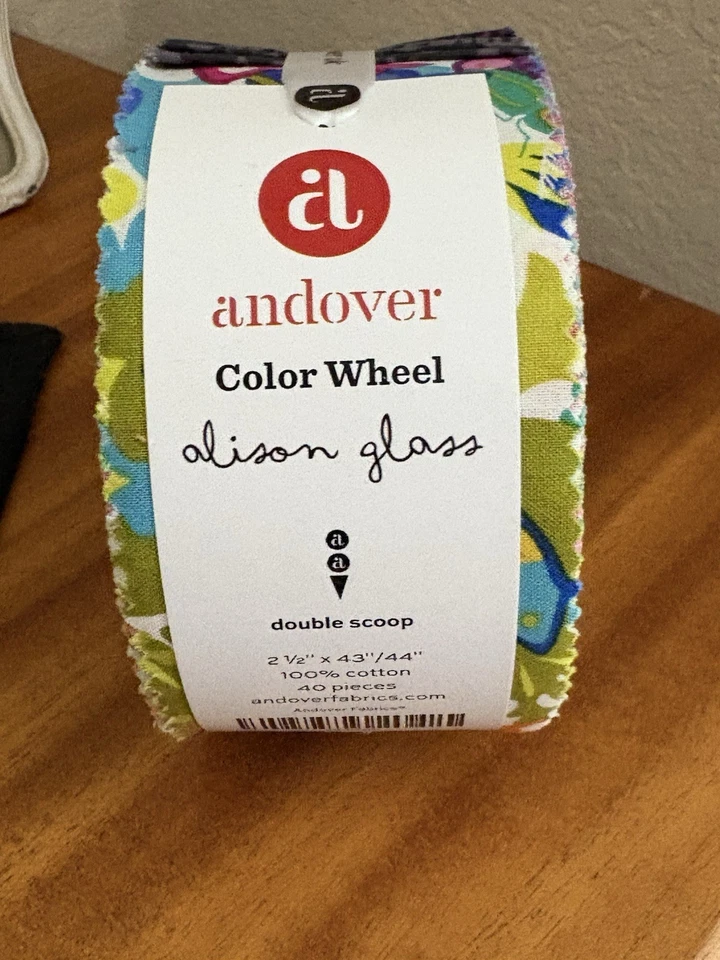 Rollo de gelatina de ALISON GLASS para Andover - RUEDA DE COLOR Foto 1 de 4