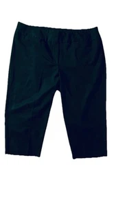 Pantalones de vestir Courtenay negros de seda con cremallera - talla 20w - Imagen 1 de 4