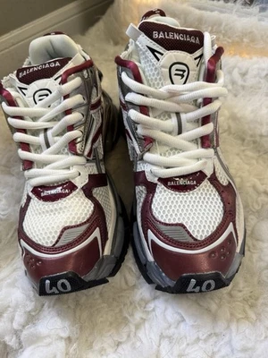 Balenciaga Runner Sneaker Triple Black Size 7 US (40 EU). Brand New Never Used - Image 1 of 4