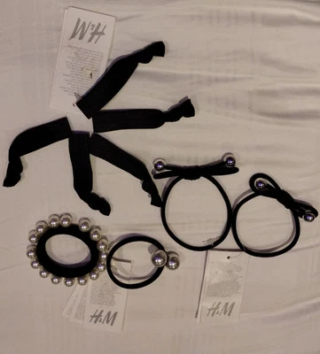 Paquete de 9 accesorios para el cabello H y M nuevos con etiquetas Foto 1 de 4