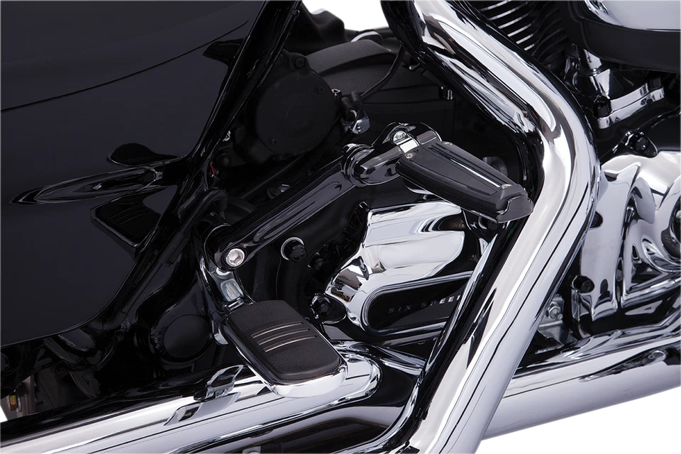 Soportes de clavija de confort ajustable para pasajeros CIRO negro 60220 Foto 1 de 1