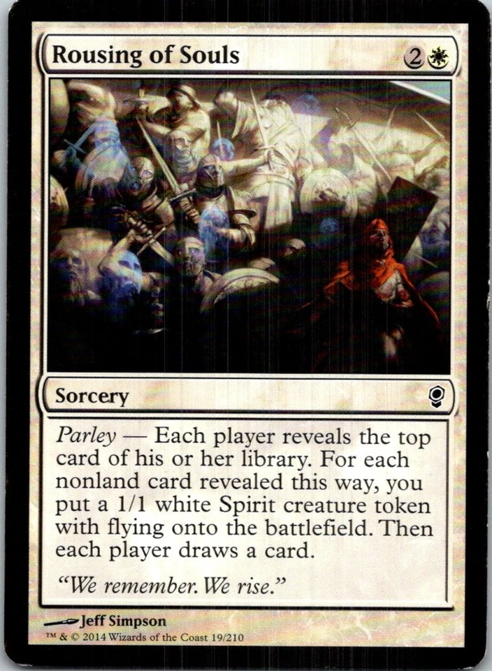 Rousing of Souls 19 C Conspiracy LP MTG - Image 1 of 1