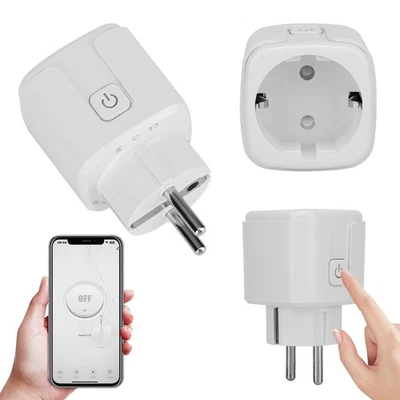 Presa Confezione da 4 EIGHTREE Smart Presa Wi-Fi con Misurazione di Potenza, per Alexa - Immagine 1 di 4