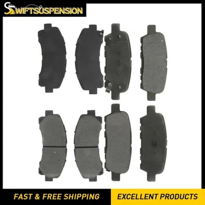 Комплект передних задних тормозных колодок для 2014 2015 Nissan X-Trail 2,5 л - Изображение 1 из 4