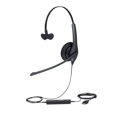 Jabra Headset 1553-0159 USB Wired Noise-Canceling Microphone Biz 1500 Mono - Image 1 of 2