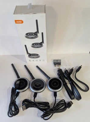 AIMIBO Wireless HDMI Transmitter and Receiver Kit Q3 TX and (2) Q3 RX - Image 1 of 4