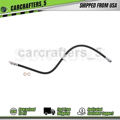 Manguera hidráulica de freno delantero izquierdo Sunsong para Pontiac Vibe 2009 2010 1,8 L Foto 1 de 4