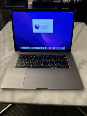 2016 15 Inch Macbook Pro With Retina Display And Touch Bar 2.9 GHz Quad-core i7 - Image 1 of 4