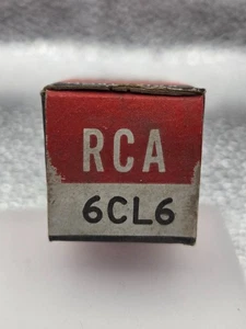 Tubo Electrónico Radiotron RCA 6CL6 Nuevo en Caja Antiguo Stock - Imagen 1 de 5