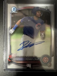 2025 Bowman Chrome #CPA-RCR Ronny Cruz Prospect Autographs - Picture 1 of 2