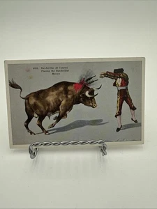 Wurfbanderillas Banderillo Stierkampf Spanien 1014/9 1910er Postkarte - Bild 1 von 8