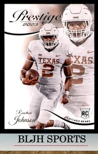 2023 Panini Prestige #374 Roschon Johnson Chicago Bears RC (1I0) - Picture 1 of 2