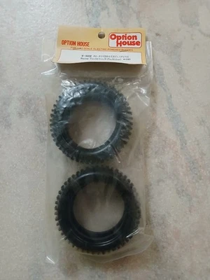 Kyosho option house tire front W-5631M narrow 56 size old vintage rare new - Image 1 of 2