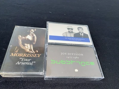 Joy Division Substance 1977-1980 3 tape lot Morrissey Pet Shop Boys Discography Foto 1 de 4
