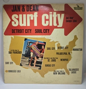 Jan & Dean Surf City LP 1963 Liberty Records LRP-3314 Mono - Picture 1 of 7