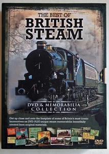 THE BEST OF BRITISH STEAM / DVD & MEMORABILIA COLLECTION / BOX SET - Picture 1 of 7