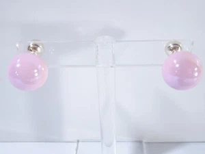 JOOMI LIM 'Vicious Love' faux pearl Sphere Two Way Stud Earrings NWOT 110 PINK - Bild 1 von 6