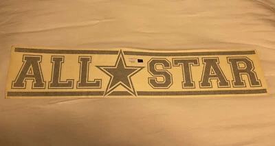 ALL STAR VINYL WALL DECAL  DARK BLUE COLOR ATHLETE DECOR BEDROOM - Изображение 1 из 3