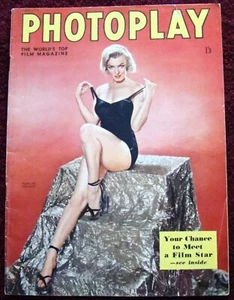 MARILYN MONROE COVER for BR Photoplay (7/55) movies  Vera-Ellen   Bardot   Leigh - Picture 1 of 10
