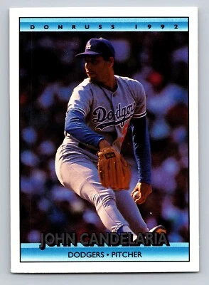 John Candelaria 1992 Donruss #125 Los Angeles Dodgers - Image 1 of 2