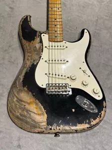 Fast Ship '57 Reissue ST Chitarra Elettrica Vintage Relic Tremolo Bridge 6String GB - Foto 1 di 3
