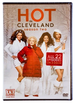 Hot in Cleveland: Season Two (DVD, 2011) All 22 Episodes on 3 Discs, TV Land NEW - Image 1 of 4