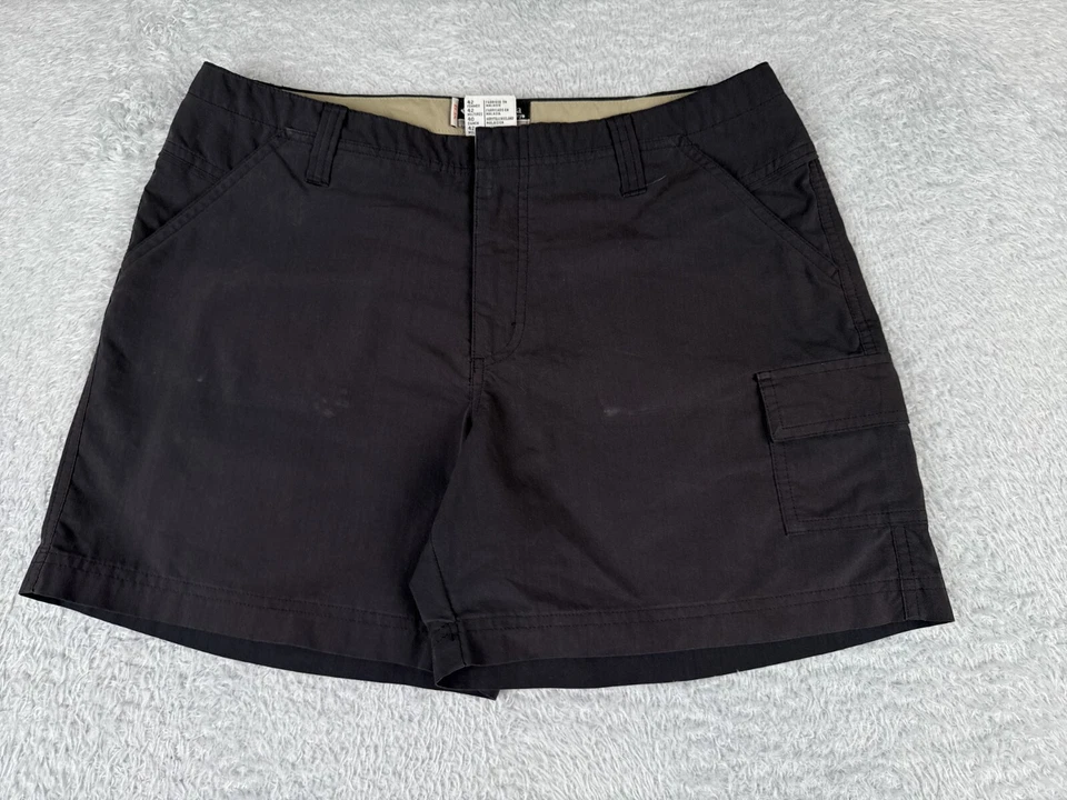 Pantalones Cortos Columbia Mujer 10 Negro XCO Mezcla Poliéster Senderismo Pesca Camping 31x5 Foto 1 de 4