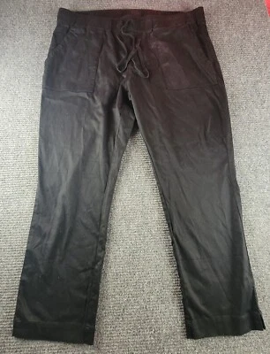 Buffalo David Bitton Women's XL Pull On Pants Drawstring Black Nwot - Image 1 of 4