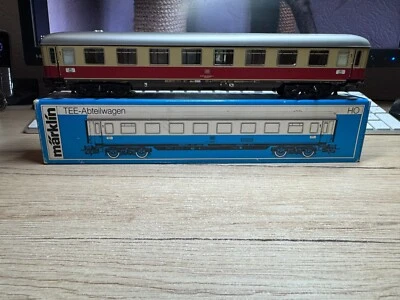 Märklin 4085 H0 TEE Abteilwagen 1 Klasse in OVP sehr guter Zustand - Bild 1 von 2