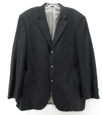 Abrigo deportivo Burberry para hombre 44 azul Blazer abrigo a rayas lana Bond Street Jacket Foto 1 de 4
