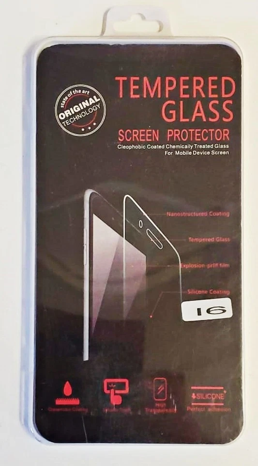 Tempered Glass Screen Protector Saver for iPhone 5 5C 5S - Image 1 of 1