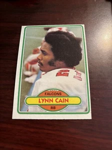 1980 Topps - #517 Lynn Cain (RC) Rookie Atlanta Falcons USC Trojans - Picture 1 of 2