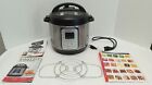 Instant Pot Viva 6 Qt Electric Pressure Cooker w Steam Rack Recipes User Manual
