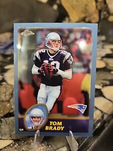 Tom Brady 2003 Topps Chrome #124 New England Patriots (D)