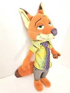 Disney Store Zootopia Zootropolis Nick Wilde Fox Plüschtier - Bild 1 von 8