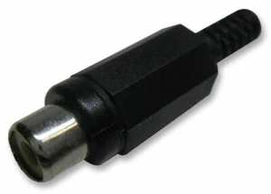 PRO SIGNAL - Phono Steckdose, Schwarz, 10er Pack - Picture 1 of 1